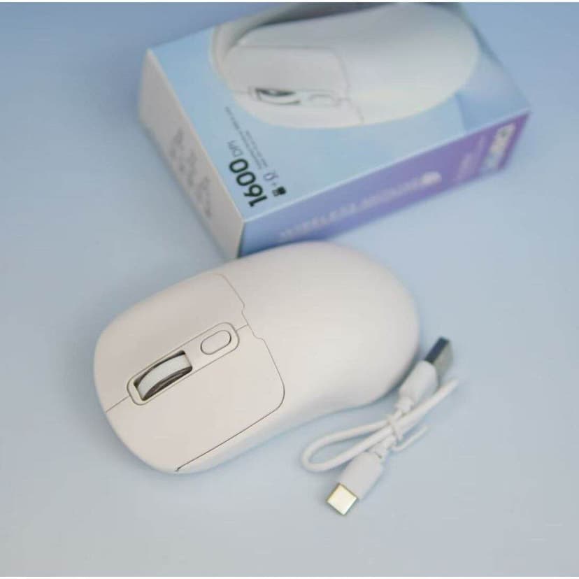 Wireless Mouse 1600dpi Multi-mode 2.4g+Bluetooth long lasting