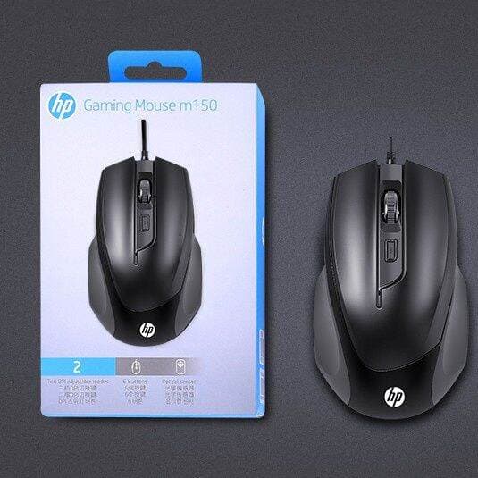 HP M150 Wired Optical Gaming Mouse – Precision, Speed & Ergonomic Comfort with variable dpi have silent mouse variation