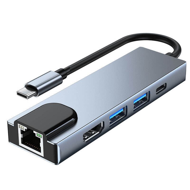 5 in 1 type c adapter