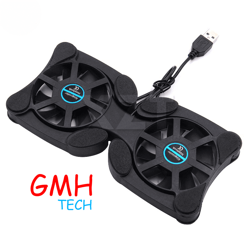 Foldable USB Cooling Fan CPU Cooler Mini Notebook Cooler Pad